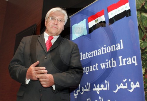 STEINMEIER auf Irak-Konferenz