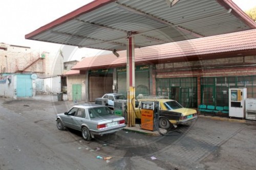 Tankstelle in Bethlehem