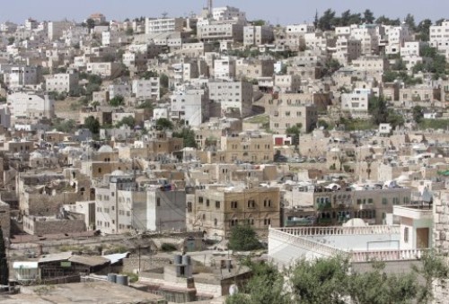 Blick auf Hebron