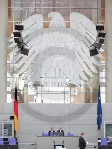 Adler im Reichstag