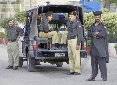 Polizei in Peshawar