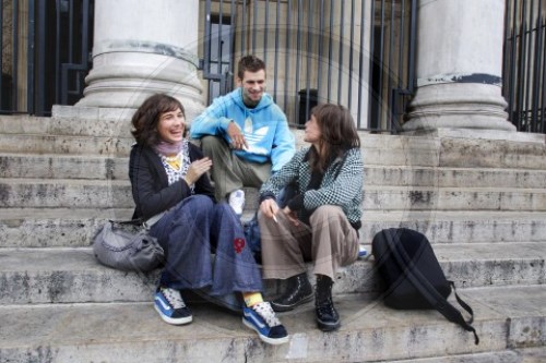 Studenten in Brüssel