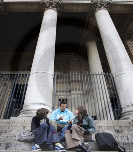 Studenten in Brüssel