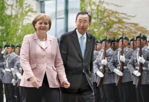 MERKEL, BAN Ki MOON