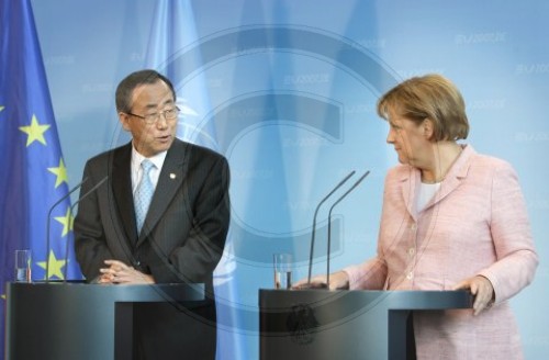 MERKEL, BAN Ki MOON