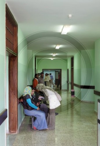 Krankenhaus in Bengasi, Libyen