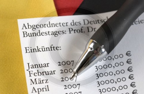 Abgeordnete muessen ihre Nebeneinkuenfte offenlegen