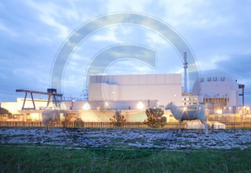 Kernkraftwerk in Brokdorf