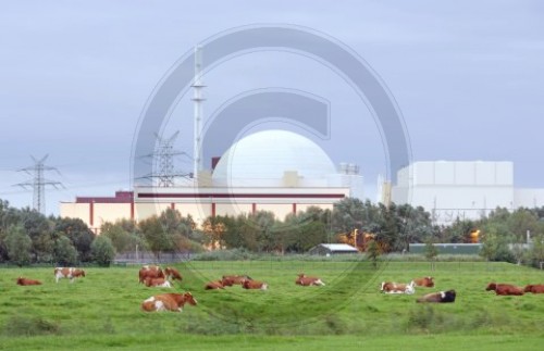 Kernkraftwerk in Brokdorf