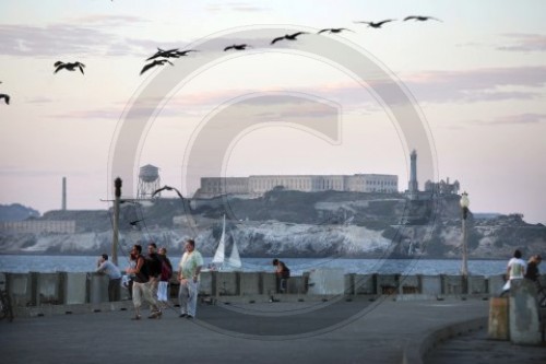 Blick auf Alcatraz