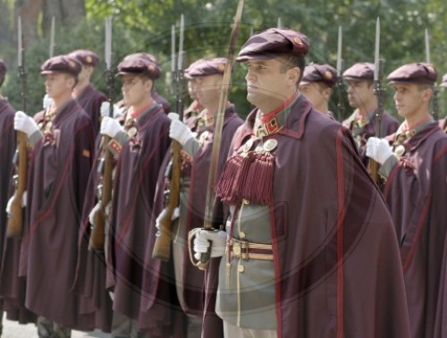 Ehrenformation der mazedonischen Armee
