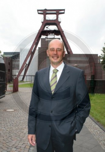 Minister Tiefensee besucht Zeche Zollverein