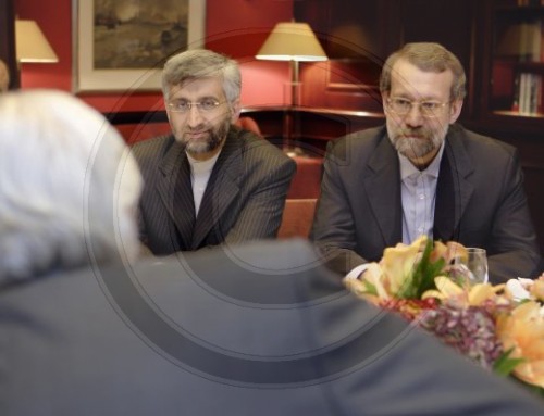 STEINMEIER, Said JALILI, Ali LARIJANI