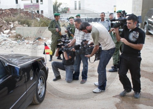 Journlaisten in Ramallah