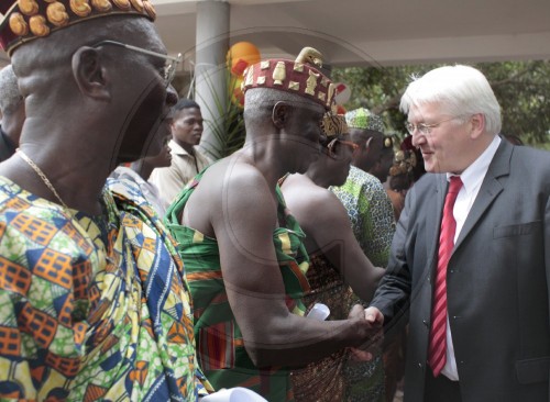 Frank-Walter STEINMEIER in Togo