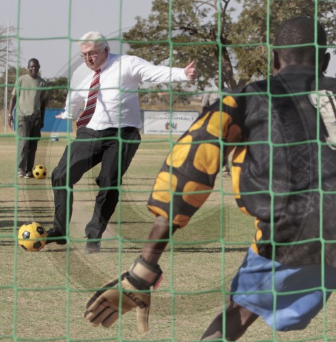 Frank-Walter STEINMEIER in Burkina Faso