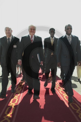 Frank-Walter STEINMEIER in Burkina Faso