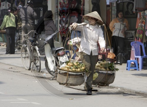 Strassenszene in Hanoi