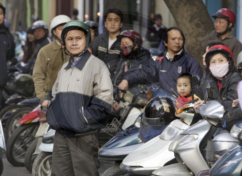 Verkehr in Hanoi