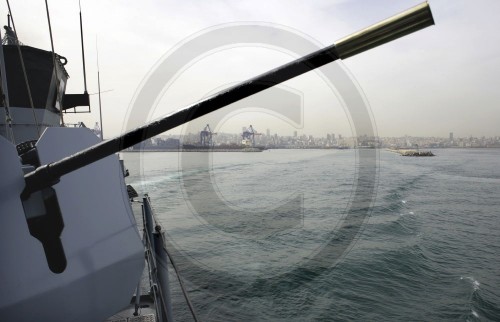 Deutsche Marine vor Beirut