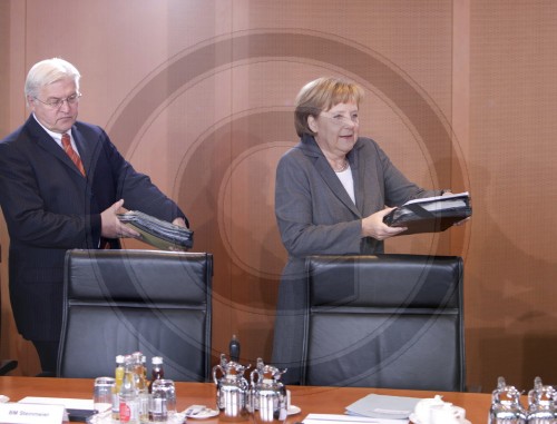 MERKEL, STEINMEIER