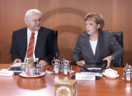 MERKEL, STEINMEIER