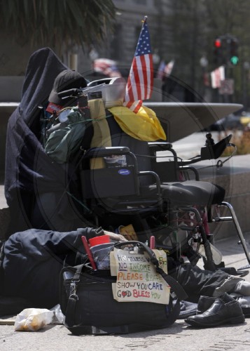 Obdachlos in Washington