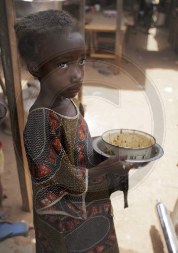 Hunger in  Afrika