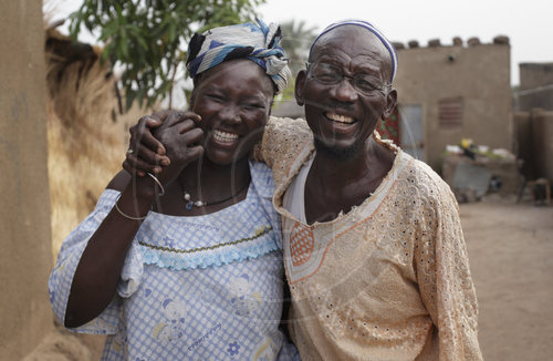 Paar in Burkina Faso