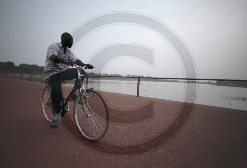 Stausee in Burkina Faso