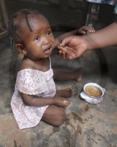 Hunger in  Afrika