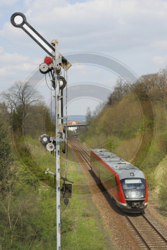 Bahnhof im laendlichen Raum