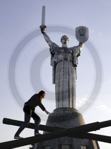 Denkmal Mutter Heimat in Kiew