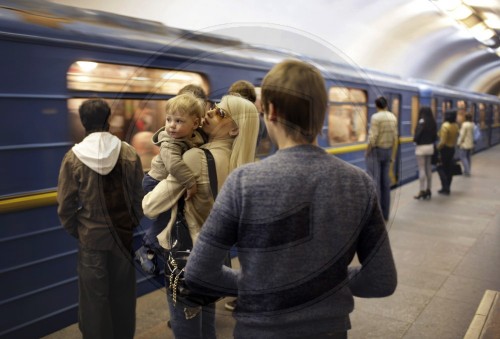 Die Metro in Kiew