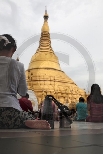 Shwedagon-Pagode in Rangun