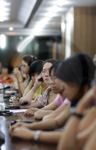 Studenten in Peking