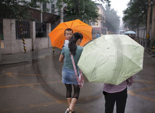 Menschen in Peking