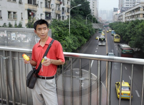 Menschen in Chongqing