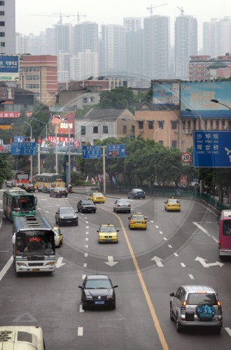 Stadtansicht Chongqing