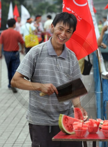 Menschen in Chongqing
