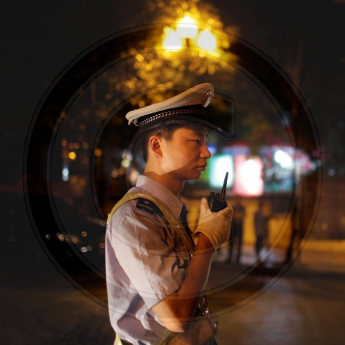 Polizei in Chongqing