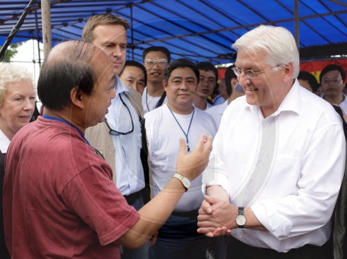 STEINMEIER in Dujiangyan