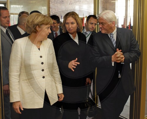 MERKEL, LIVNI, STEINMEIER