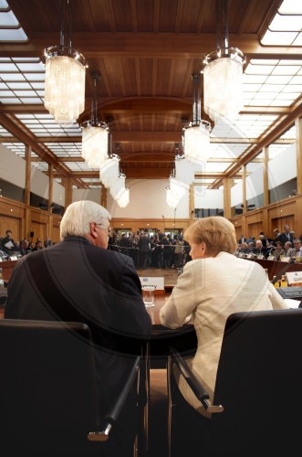 MERKEL, STEINMEIER