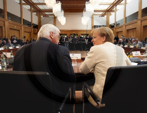 MERKEL, STEINMEIER