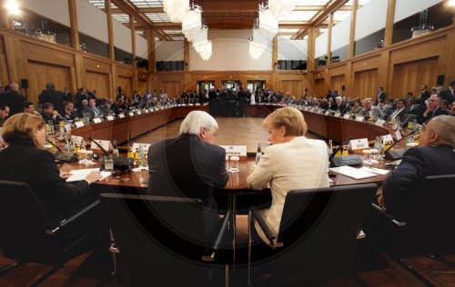 MERKEL, STEINMEIER