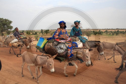 Nomadenvolk in Mali