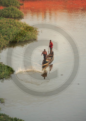 Fischer am Niger