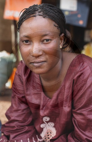 Frau in Burkina Faso