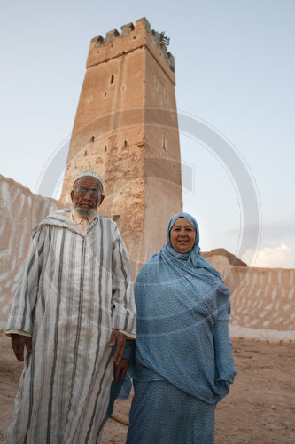 Altes Ehepaar in Marokko